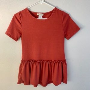 Olivia Rae Peplum Tee
